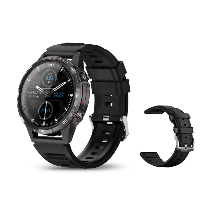 Aolon GT5 PRO Smart Watch Waterproof Compass 100+ Sports