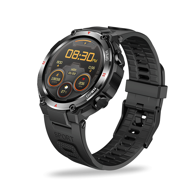 Aolon Tetra R2 Smart Watch Military Grade Fitness - Aolon