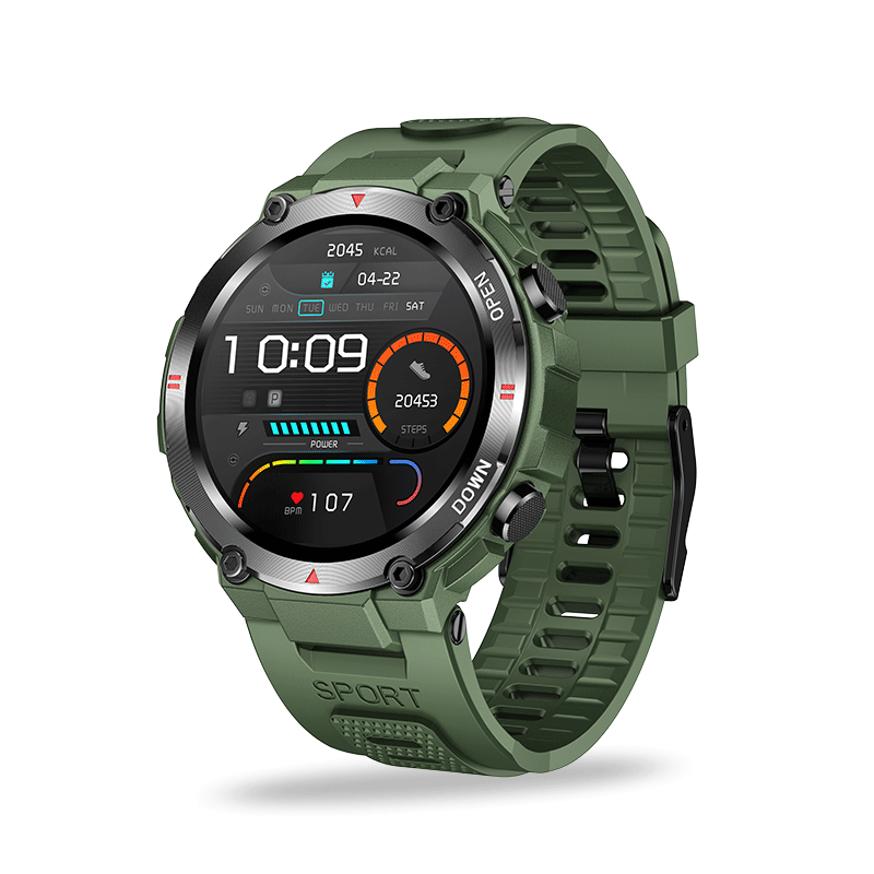 Aolon Tetra R2 Smart Watch Military Grade Fitness - Aolon